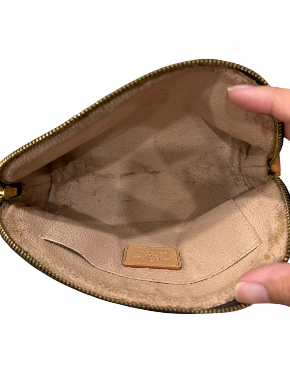 LOUIS VUITTON Monogram Pochette Cosmetic PM Pouch